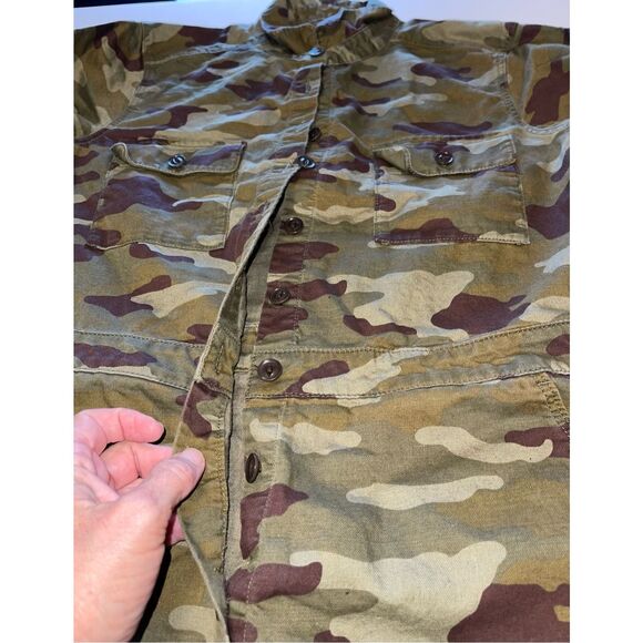 Outerknown S.E.A. Suit Women's Button Front Jumpsuit In Green Military Size S - Picture 2 of 8